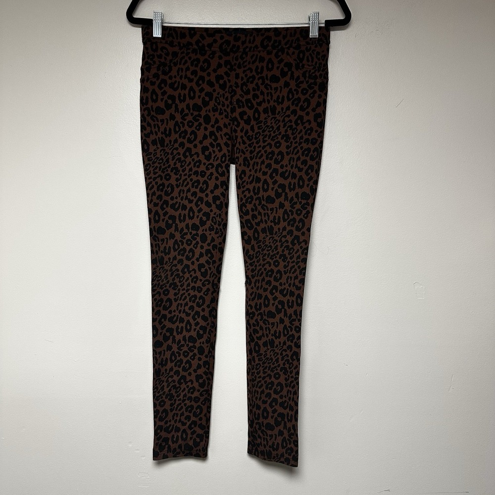 Sanctuary Leopard Print Skinny Pants Brown Women's Size M Trendy‎ Chic